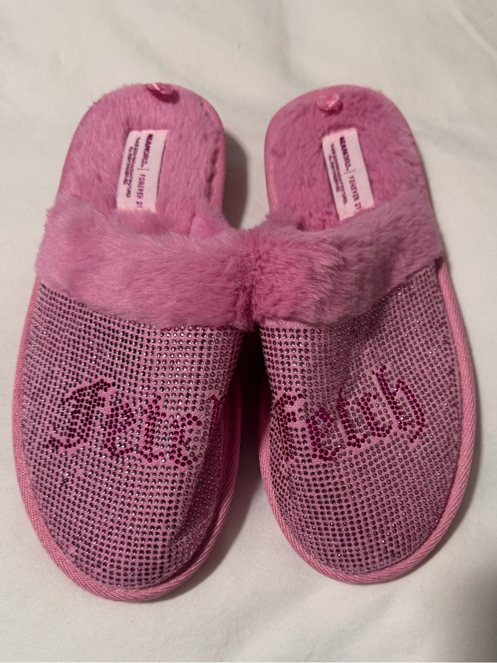 Forever 21 x Mean Girls Fetch Sparkly Slippers